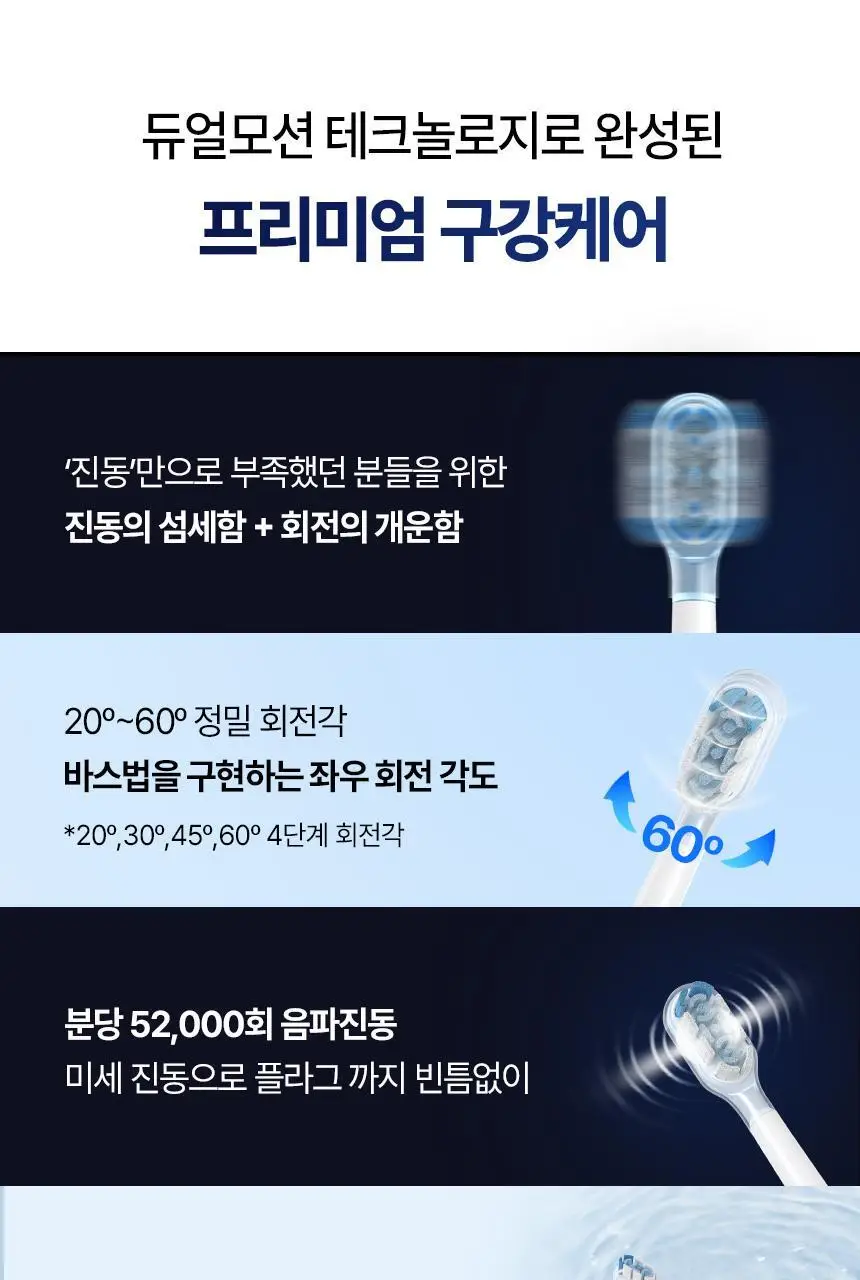 [FDA 인증] 알로코리아 듀얼덴티 좌우회전 음파 전동칫솔 ATA1S 상세페이지 7